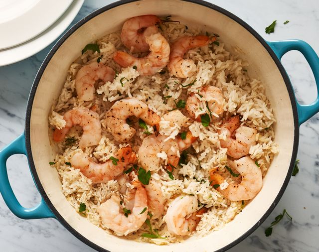 one pot shrimp and rice