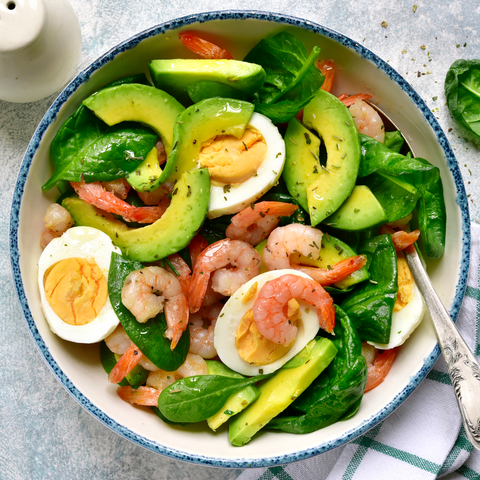Shrimp Avocado Egg Salad shrimp avocado egg salad