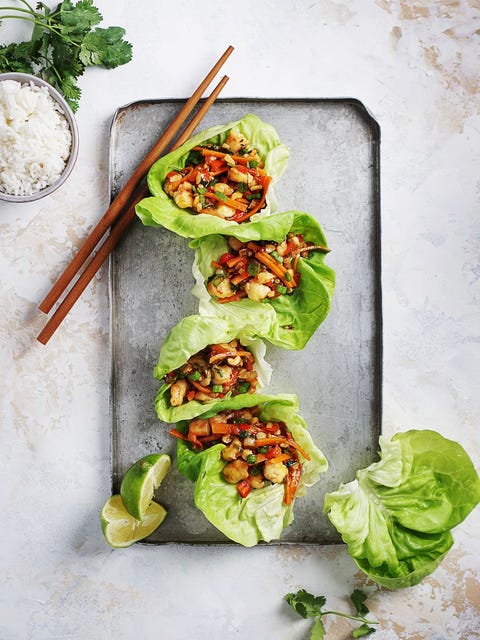 shrimp lettuce wraps