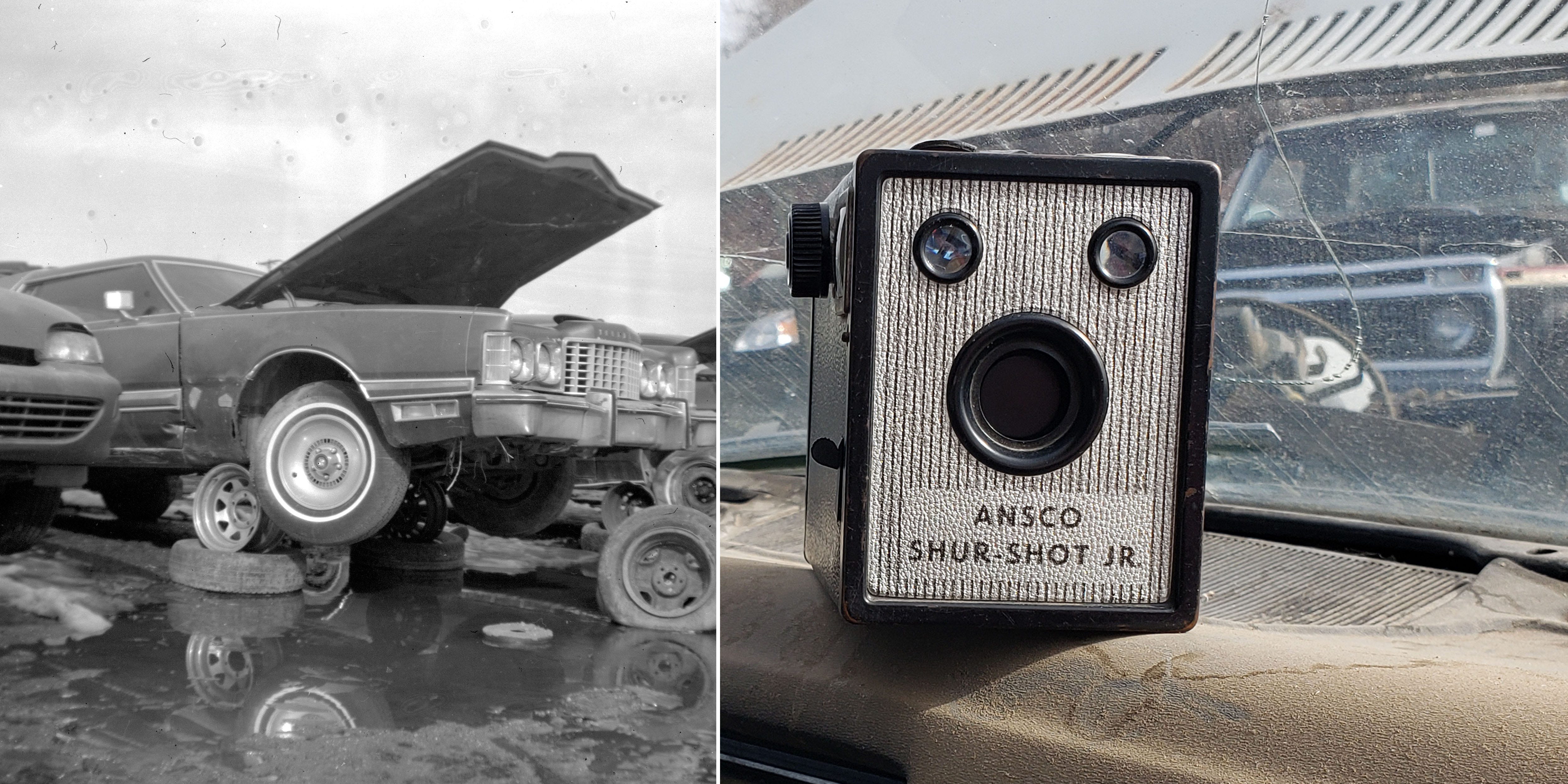 Another Affordable Postwar Box Camera Shoots Old Detroit Machinery