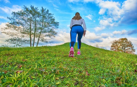 Walk uphill Walk uphill