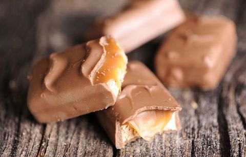 candy bars with filling