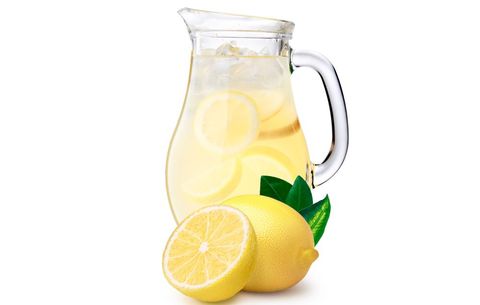 Pitcher of lemonade
