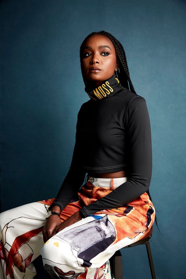 mandatory credit photo by taylor jewellinvisionapshutterstock 10073530a
kiki layne poses for a portrait to promote the film native son at the salesforce music lodge during the sundance film festival, in park city, utah
2019 sundance film festival   native son portrait session, park city, usa   25 jan 2019