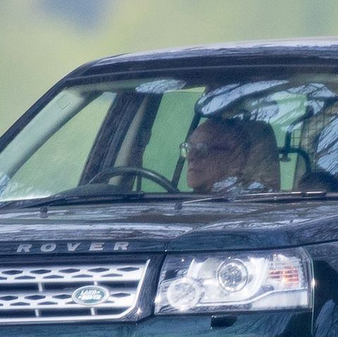 Prince Philip Driving