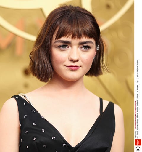 Maisie Williams has dyed her hair dark brown