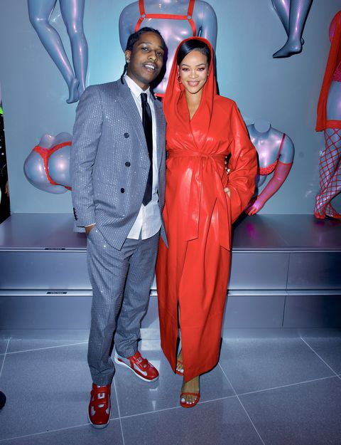 mandatory credit photo by diggzyshutterstock 12802876b
asap rocky and rihanna caught shoppers by complete surprise as she made an unannounced appearance at her brand new, savage x fenty store at westfield culver city in los angeles
rihanna shocks shoppers as she makes surprise appearance at her new savage x fenty store in los angeles, usa   12 feb 2022