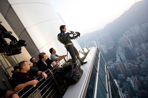 Behind the Scenes Photos from The Dark Knight - Heath Ledger, Christian