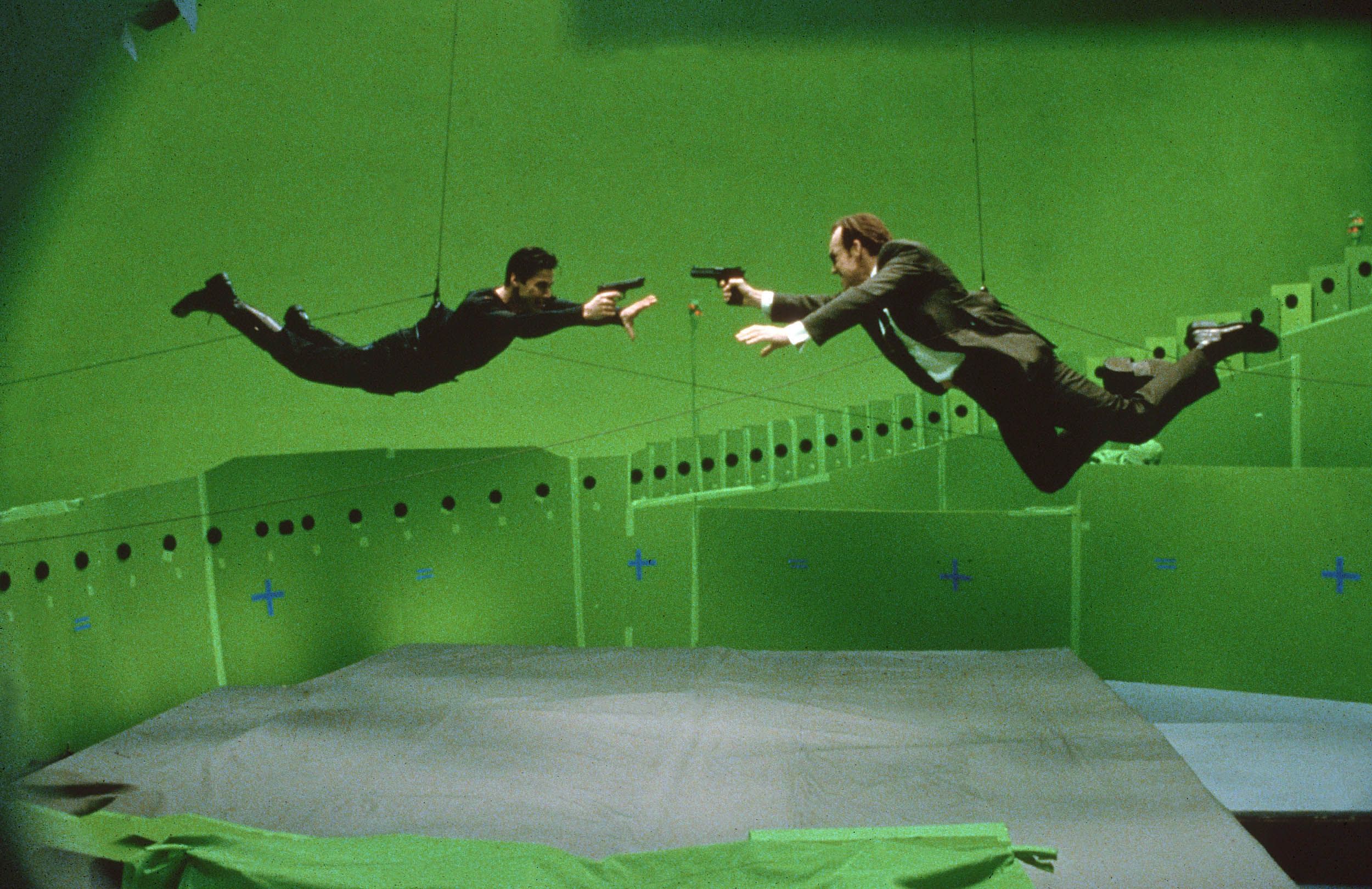 The Matrix Set Photos - The Matrix Behind the Scenes Photos