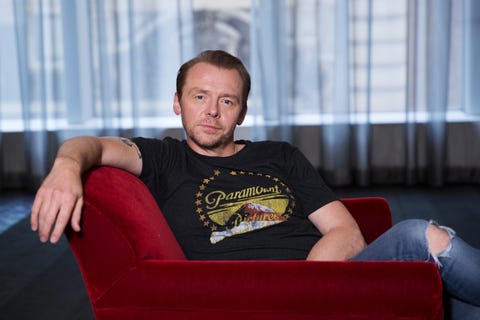 Simon Pegg Portrait Session, New York, USA Simon Pegg Portrait Session, New York, USA