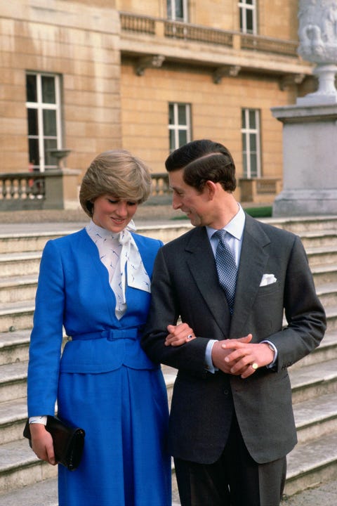 Charles And Diana Wedding Announcement Princess Diana and Prince Charles' Engagement Photos in Real Life