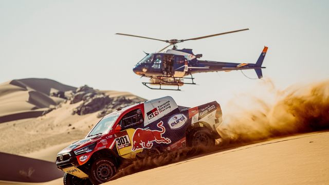 nasser al attiyah qat for toyota gazoo racing team races during stage 2 of rally dakar 2021 from bisha to wadi ad dawasir, saudi arabia on january 04, 2021  flavien duhamelred bull content pool  si202101040116  usage for editorial use only