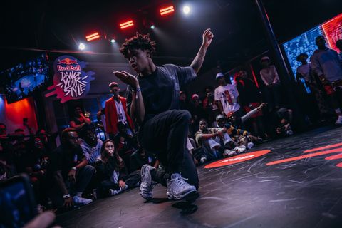 the crown competes at the red bull dance your style national pre finals in new orleans, usa on may 22, 2022