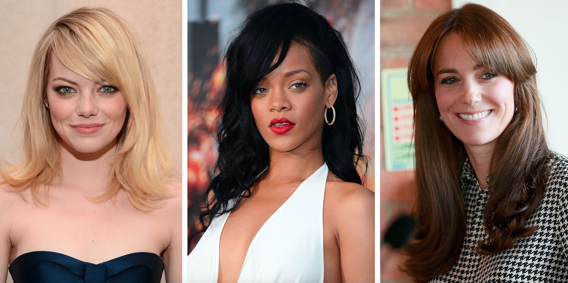 19 Side fringe hairstyles for 2021 - Celebrity inspiration