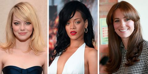19 Side Fringe Hairstyles For 2019 Celebrity Inspiration