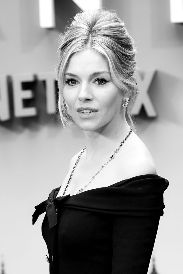 anatomy of a scandal world premiere sienna miller beehive hairstyle