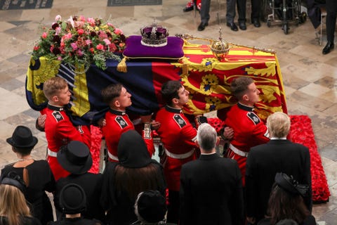 Queen's funeral flowers: Meaning behind flowers on top of Queen's coffin