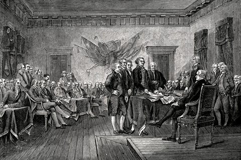 Signing The Declaration Of Independence Signing The Declaration Of Independence