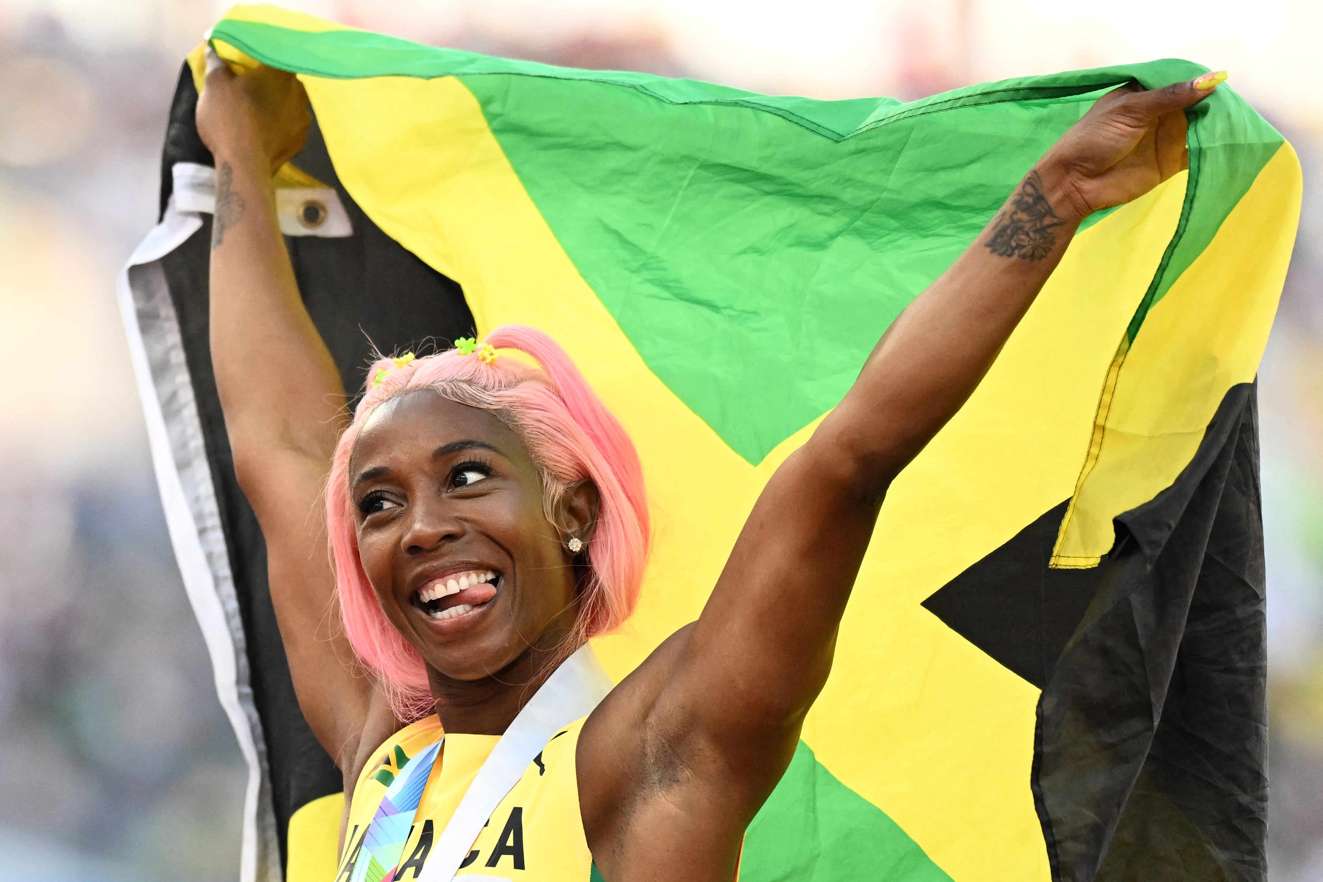 Shelly-Ann Fraser-Pryce Says She Faced Tough Competition at Son’s Parent's Day