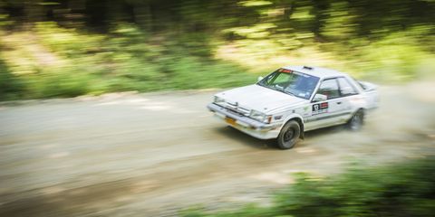 1987 Subaru RX rally car