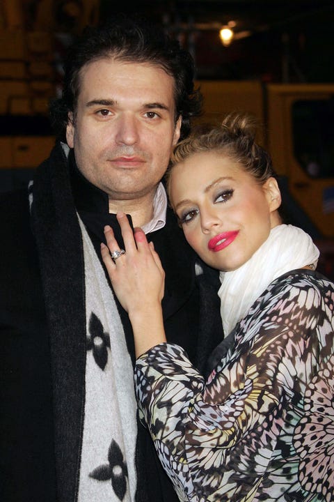 brittany murphyと夫simon monjack mercedes benz fashion week fall2008matthew williamson outside featuring brittany murphy and夫simon monjack where new york city,united states when30nov1969credit anthony dixon\wenn