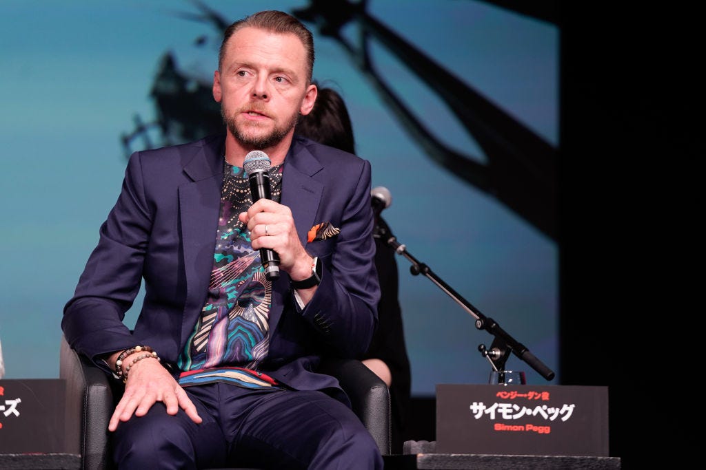 Simon Pegg Opens Up About Depression And Alcohol Addiction