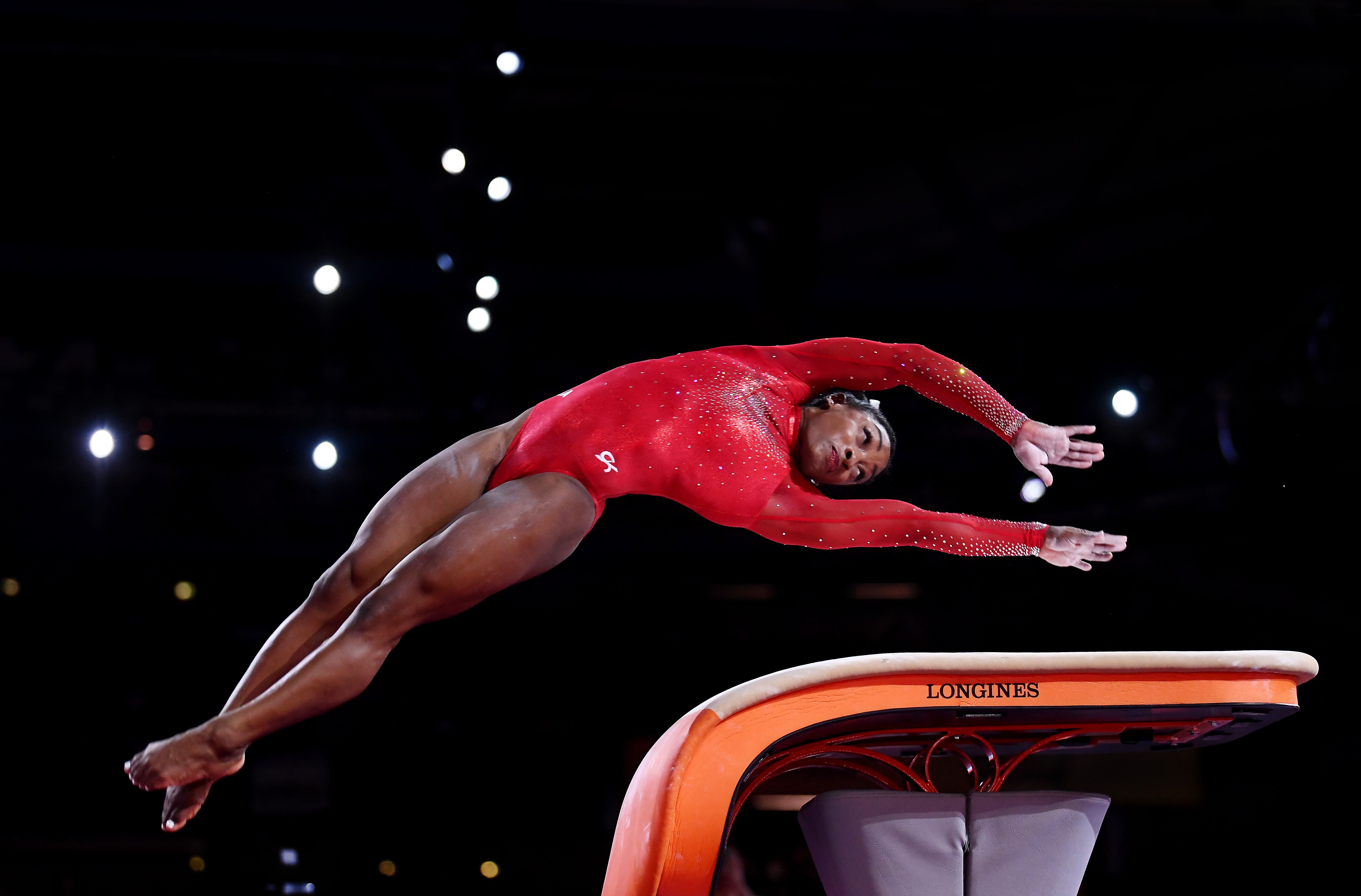 Simone Biles Lands New Double Pike Vault Ahead Of Tokyo Olympics