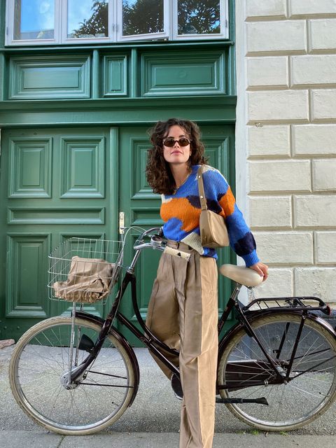 北欧ファッショニスタの自転車コーデを拝見 快適 エコ おしゃれな自転車ライフとは ファッション Elle エル デジタル