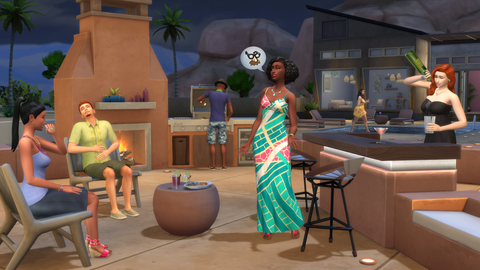 Sims 4 Desert Luxe-Kit