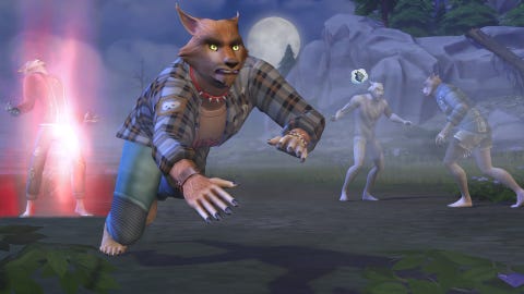 the sims 4 werewolves