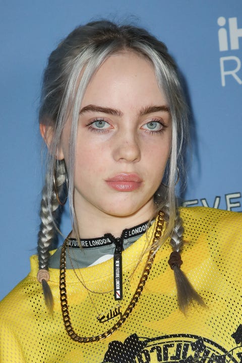 Billie Eilish shows natural hair colour in childhood video