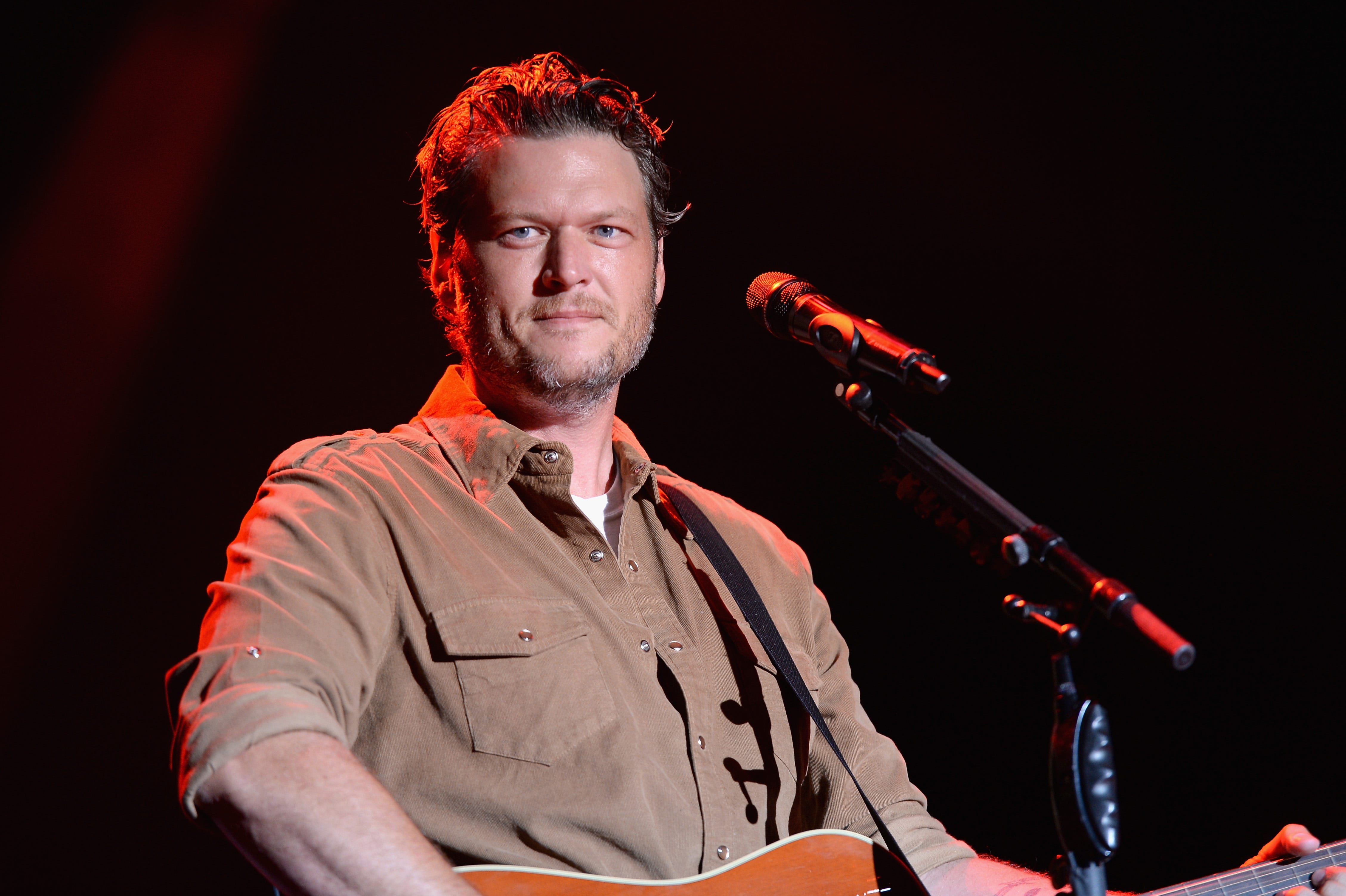 Blake Shelton's Acoustic Rendition of 'I Don't Care' Posted on Instagram Is a Must-Listen