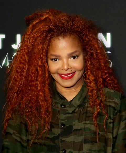 Janet Jackson Red Hair