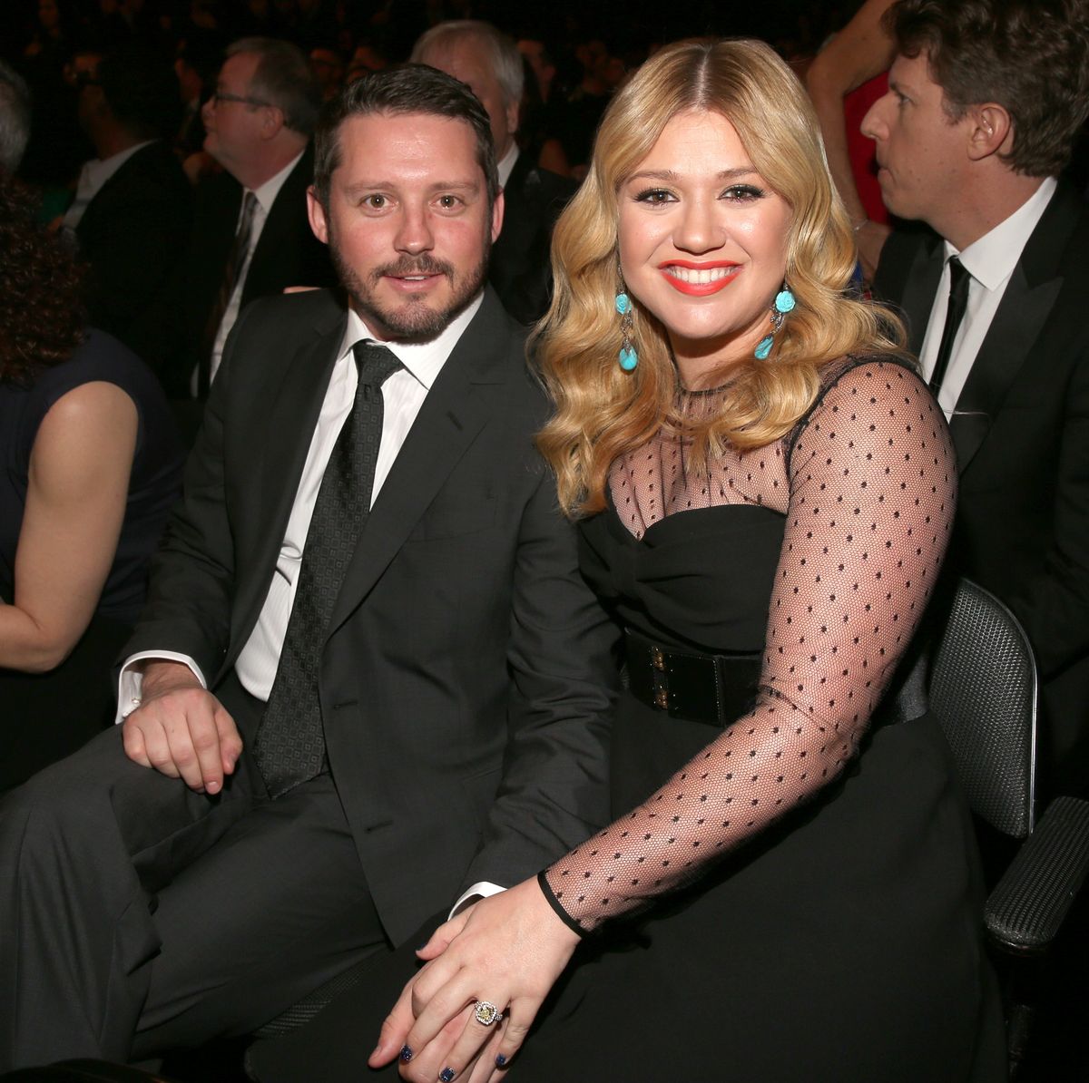 Rose Kelly Nude - Kelly Clarkson and Brandon Blackstock Have Super Hot Body Language