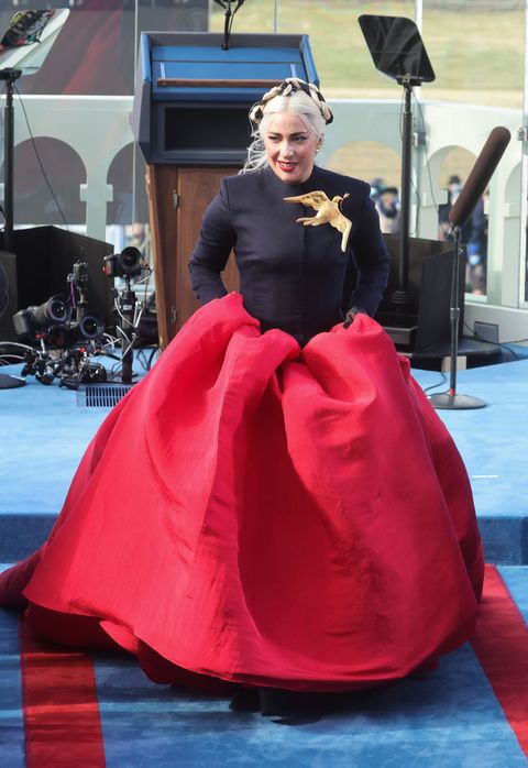 Lady Gaga Explains The Meaning Behind Her Inauguration Day Dress