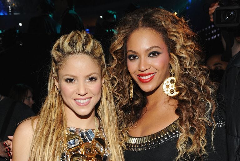 What Beyonce Wore To Shakira S Birthday In Miami