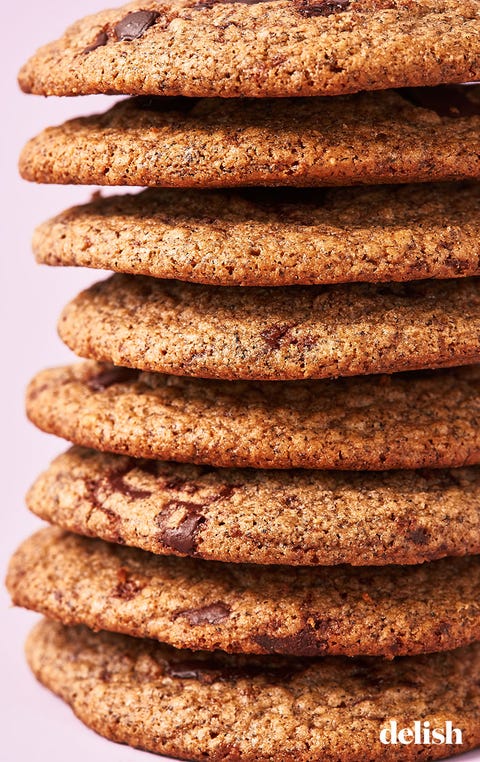 buckwheat chocolate chip cookies   delishcom