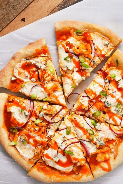 La meilleure pizza au poulet Buffalo de tous les temps