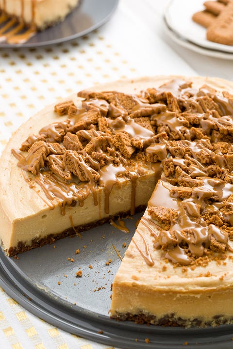 Cookie Butter Cheesecake - Delish.com