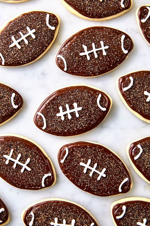 Football Cookies - Delish.com