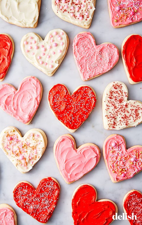 heart cookies   delishcom
