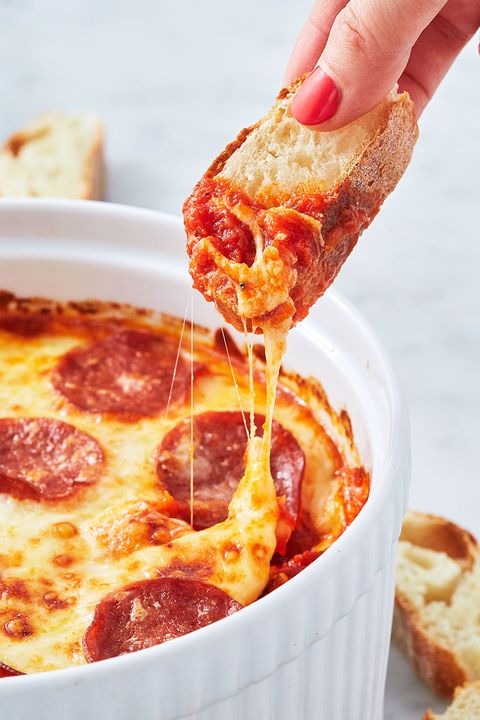 instant pot meat lovers' pizza dip