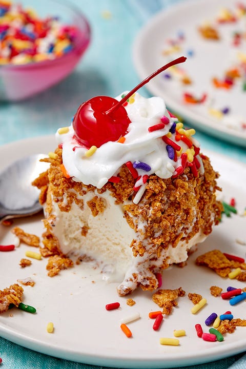 Fried Ice Cream - Delish.com fried ice cream