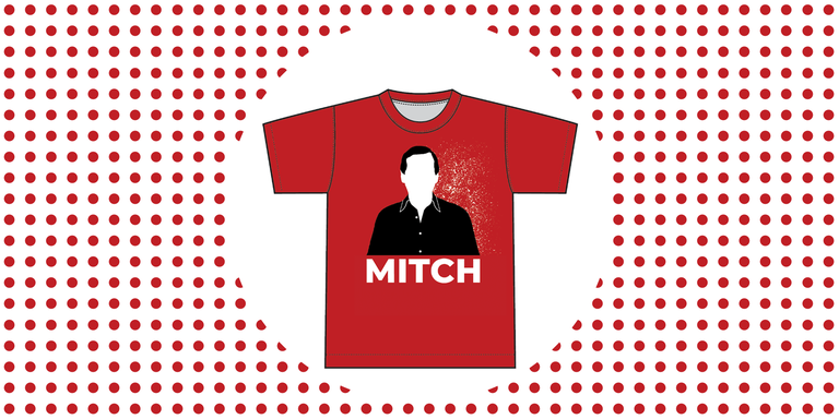 Why Mitch McConnell is Selling ‘Cocaine Mitch’ Campaign T-Shirts