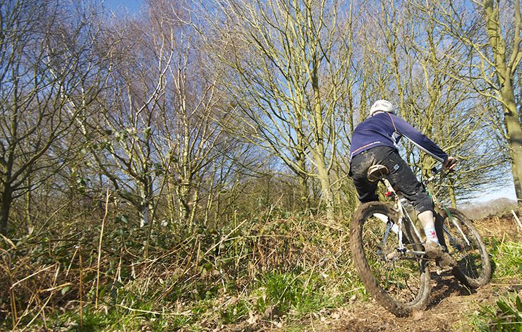 single speed bike uphill