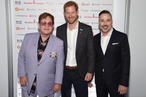 elton john and the duke of sussex launch the menstar coalition to promote hiv testing and treatment