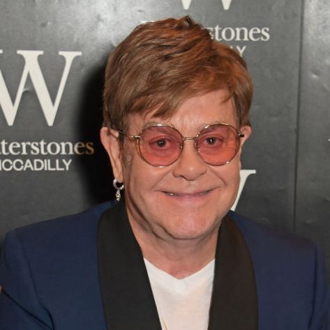 Elton John Signs Copies Of His Autobiography 'Me' For Fans At Waterstones Piccadilly