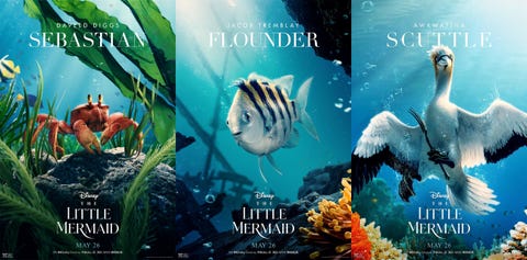 the little mermaid poster