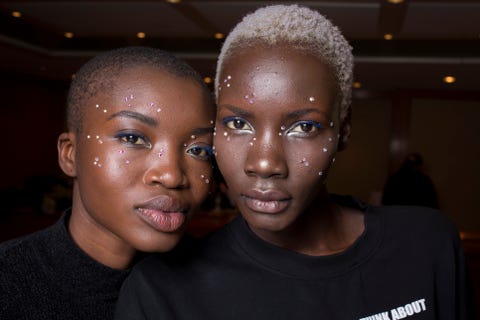 Christian Siriano AW19 Diamante Freckles