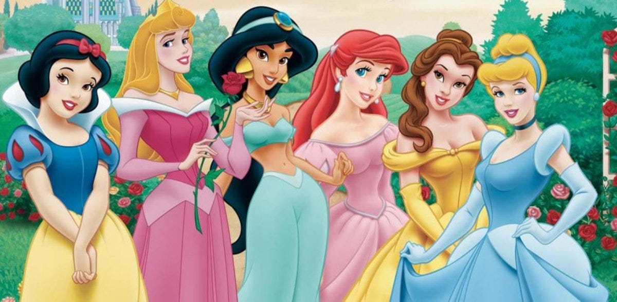 disney princesses doing bad things